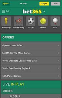 Download Bet365 Betting App